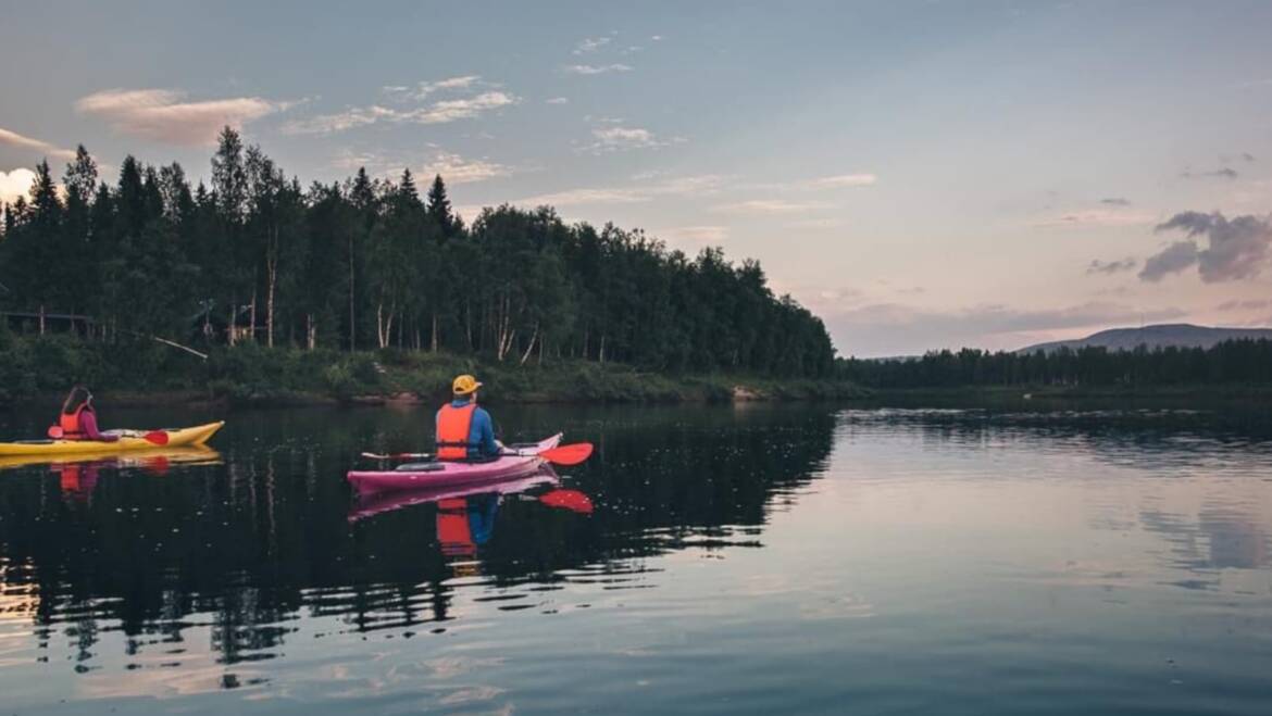 Kayaking and canoeing